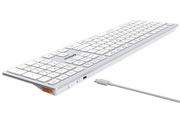 A4-Tech FBX50C Wireless Bluetooth Keyboard White US A4-Tech FBX50C Wireless Bluetooth Keyboard White US