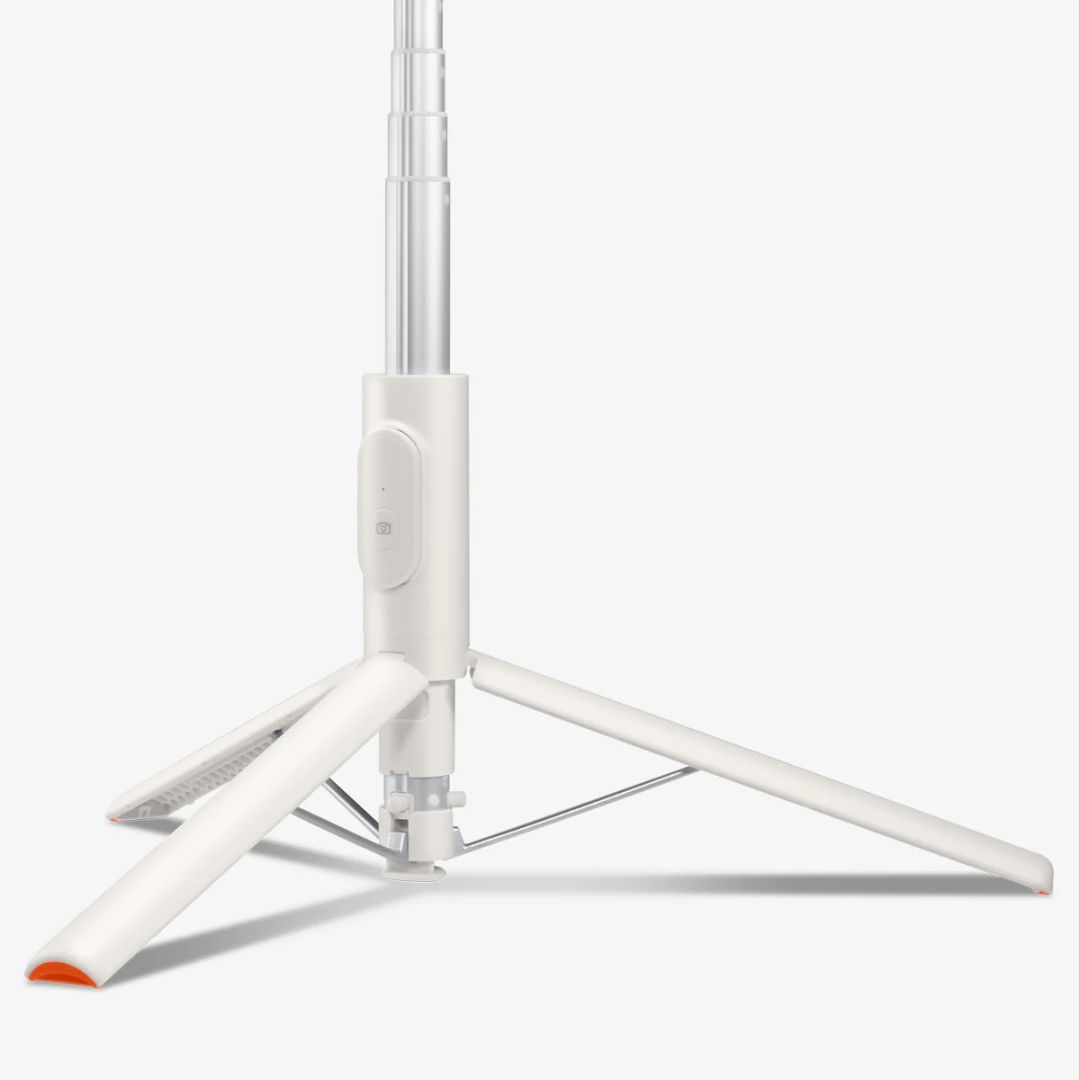 Spigen Tripod Selfie Stick MagSafe Auto-Open Dune Beige