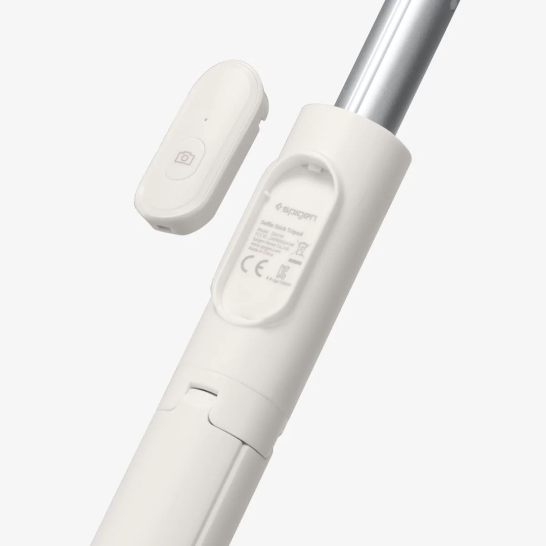 Spigen Tripod Selfie Stick MagSafe Auto-Open Dune Beige