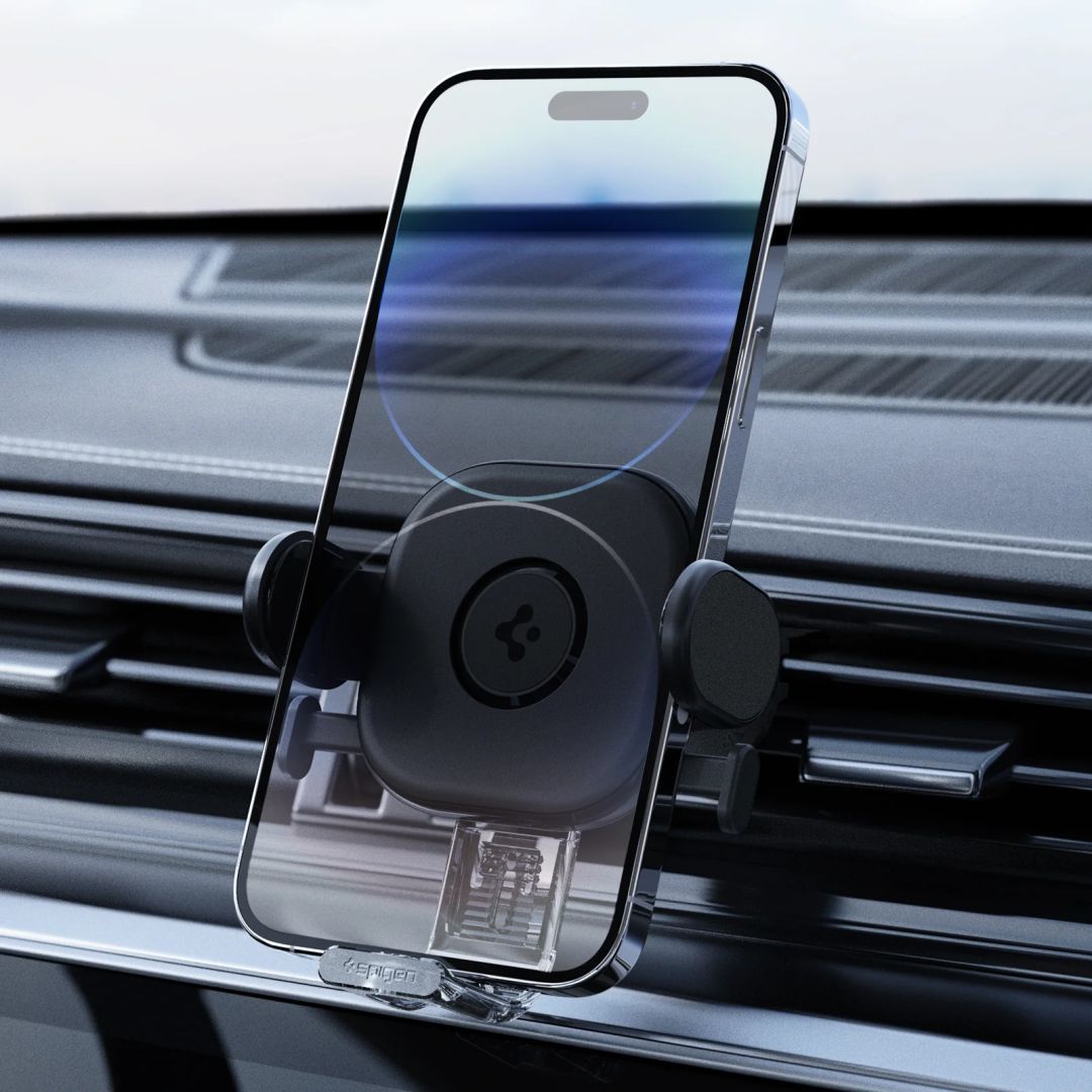 Spigen UTS12 OneTap Universal Car Mount Airvent Black Spigen UTS12 OneTap Universal Car Mount Airvent Black