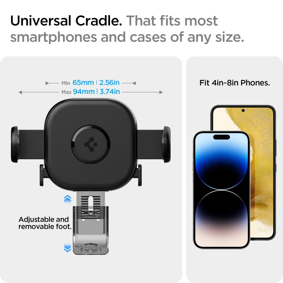 Spigen UTS12 OneTap Universal Car Mount Airvent Black Spigen UTS12 OneTap Universal Car Mount Airvent Black