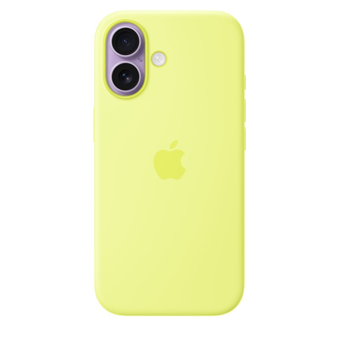 Apple iPhone 17 Silicone Case with MagSafe Neon Yellow Apple iPhone 17 Silicone Case with MagSafe Neon Yellow