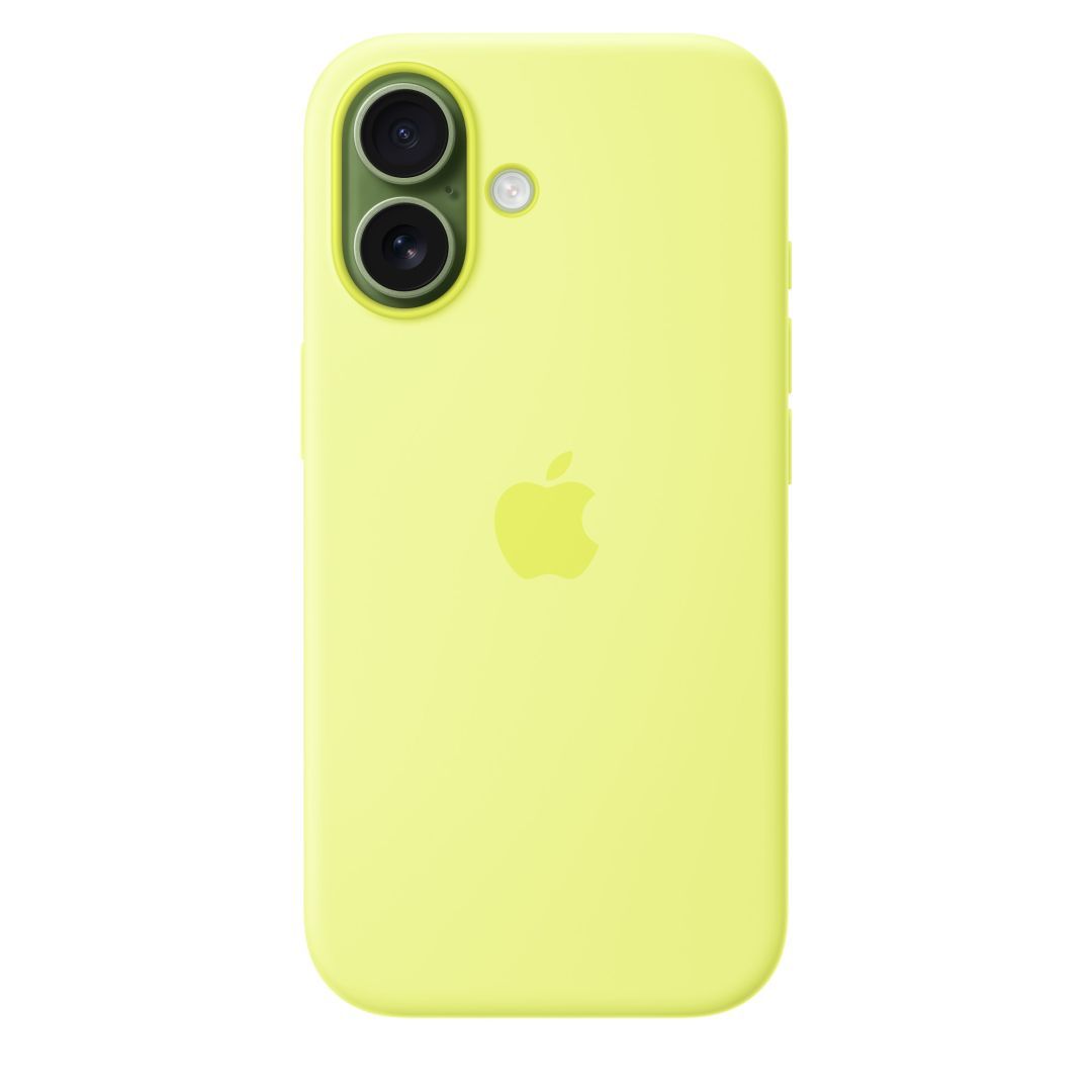Apple iPhone 17 Silicone Case with MagSafe Neon Yellow Apple iPhone 17 Silicone Case with MagSafe Neon Yellow