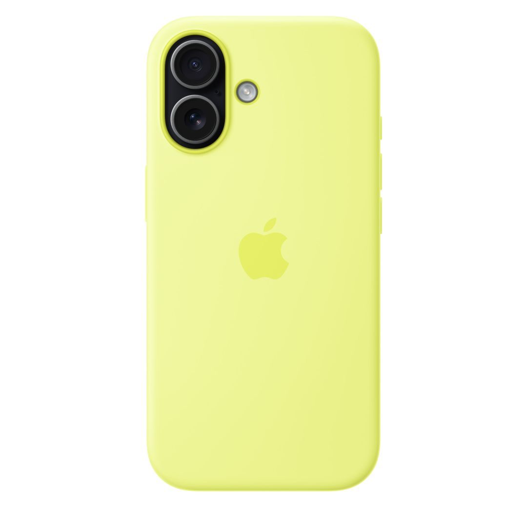 Apple iPhone 17 Silicone Case with MagSafe Neon Yellow Apple iPhone 17 Silicone Case with MagSafe Neon Yellow