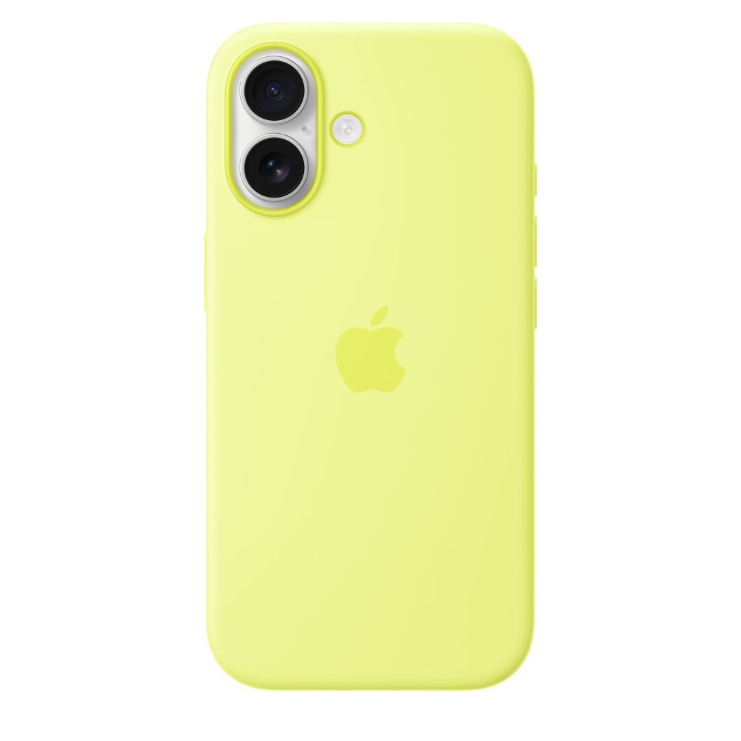 Apple iPhone 17 Silicone Case with MagSafe Neon Yellow Apple iPhone 17 Silicone Case with MagSafe Neon Yellow