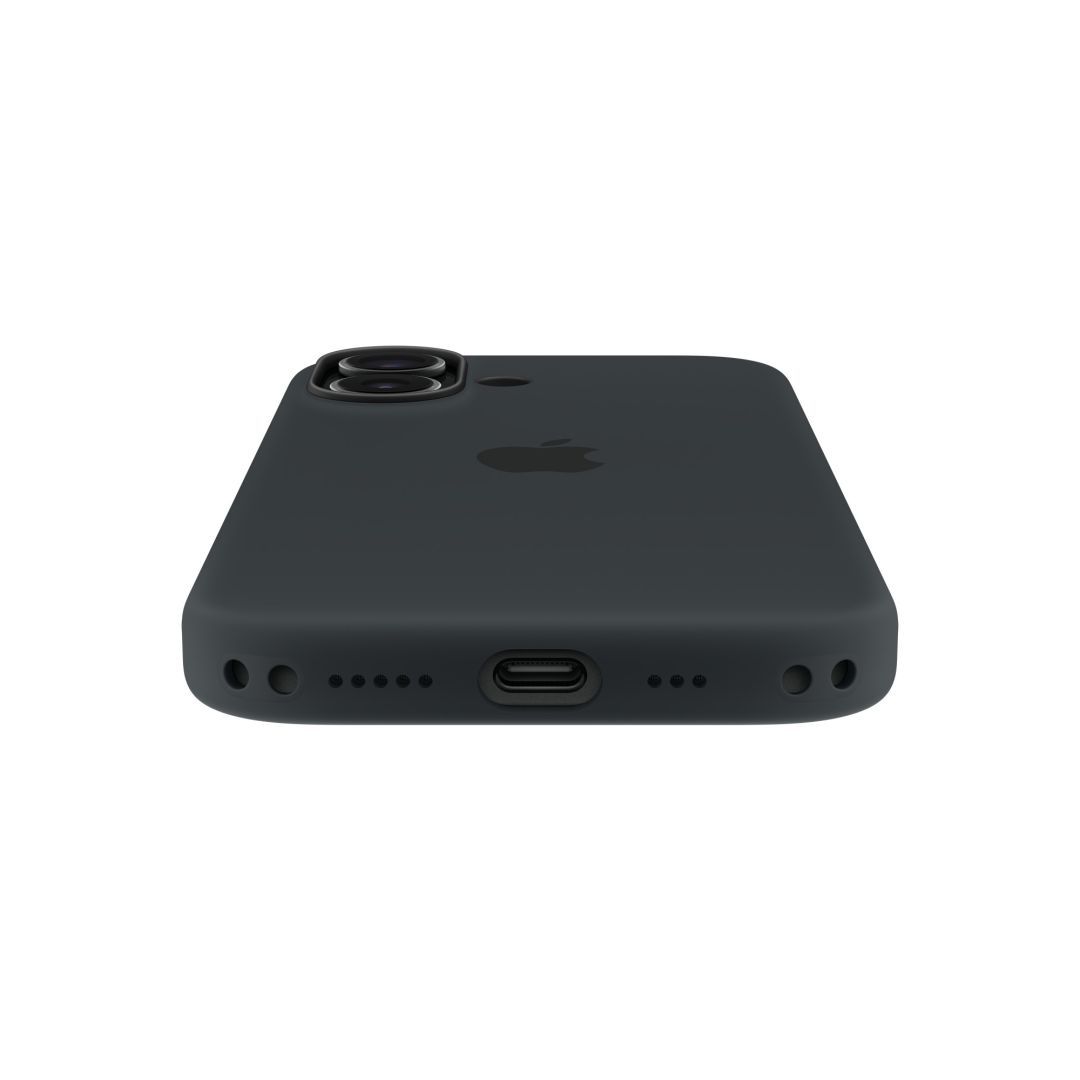 Apple iPhone 17 Silicone Case with MagSafe Black Apple iPhone 17 Silicone Case with MagSafe Black