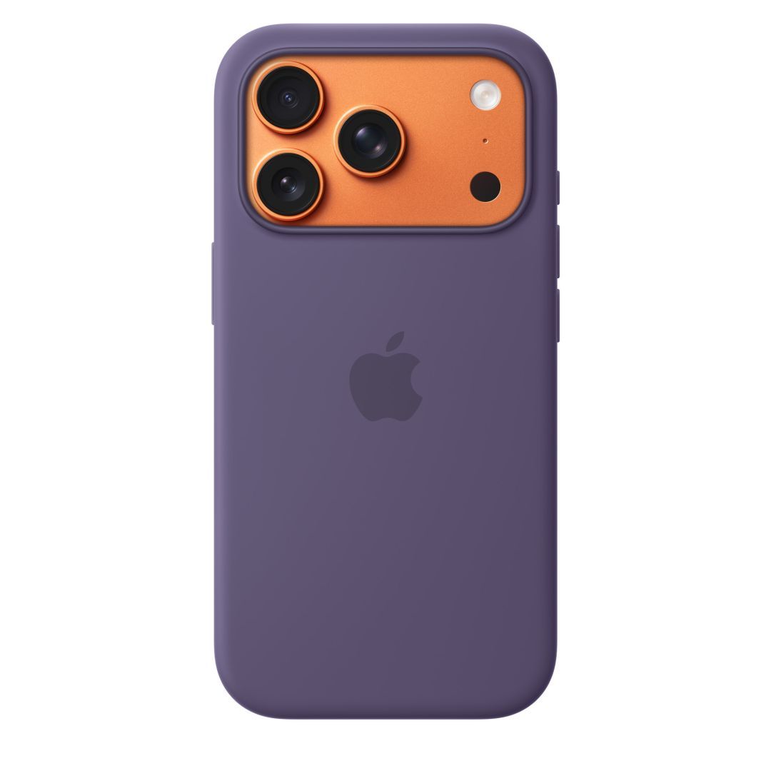 Apple iPhone 17 Pro Silicone Case with MagSafe Purple Fog Apple iPhone 17 Pro Silicone Case with MagSafe Purple Fog