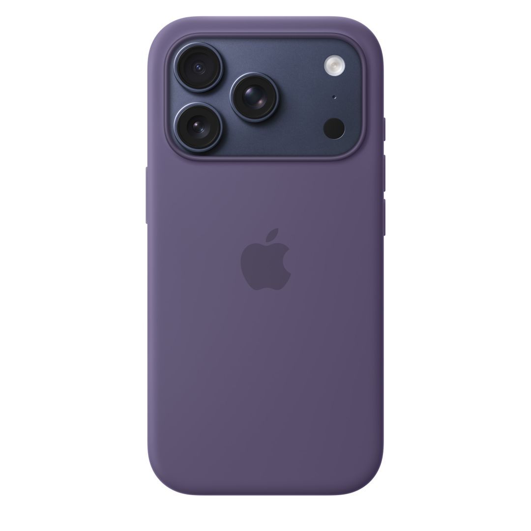 Apple iPhone 17 Pro Silicone Case with MagSafe Purple Fog Apple iPhone 17 Pro Silicone Case with MagSafe Purple Fog