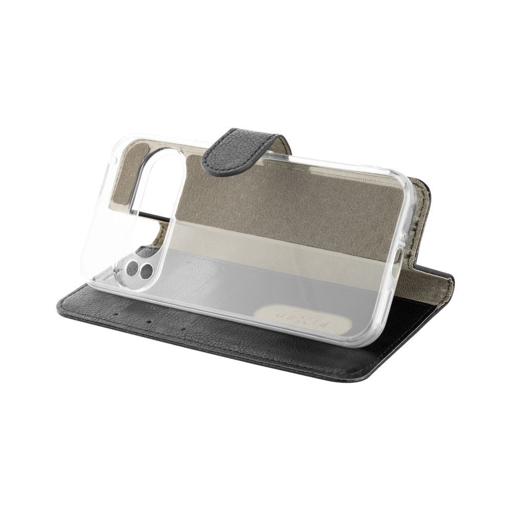 FIXED oldalranyíló telefontok Opus Google Pixel 9/9 Pro-hoz, fekete FIXED oldalranyíló telefontok Opus Google Pixel 9/9 Pro-hoz, fekete