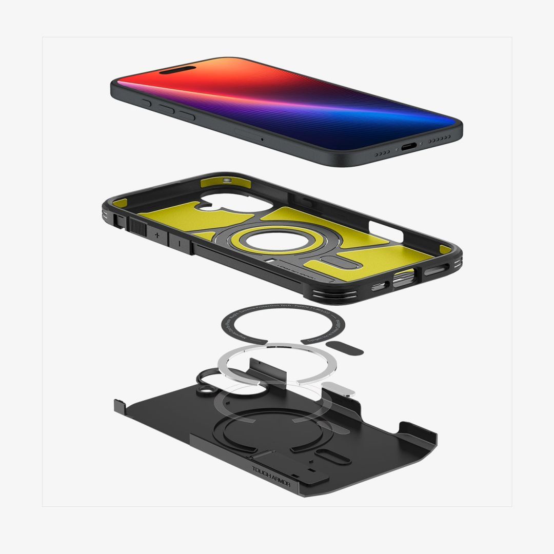 Spigen Tough Armor MagSafe iPhone 16 Black Spigen Tough Armor MagSafe iPhone 16 Black