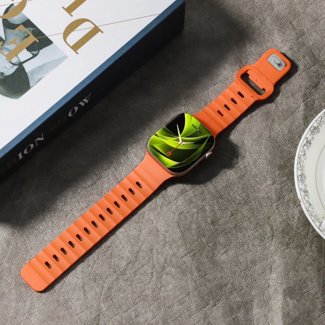 Mobile Origin Strap III for Apple Watch 49mm/46mm/45mm/44mm Orange Mobile Origin Strap III for Apple Watch 49mm/46mm/45mm/44mm Orange