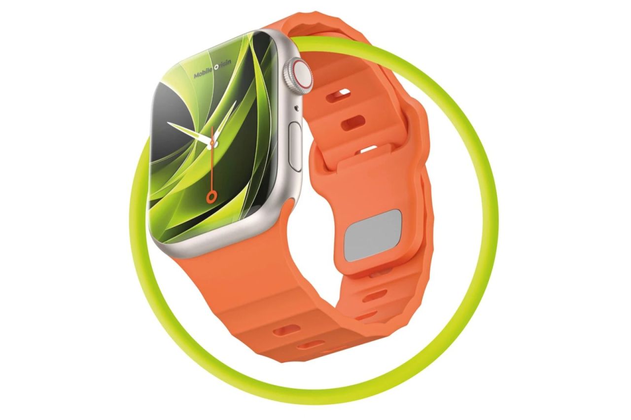 Mobile Origin Strap III for Apple Watch 49mm/46mm/45mm/44mm Orange Mobile Origin Strap III for Apple Watch 49mm/46mm/45mm/44mm Orange