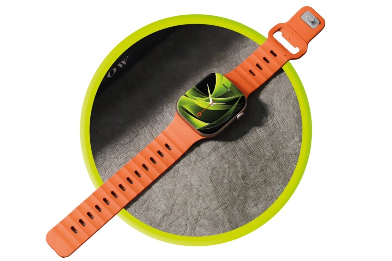 Mobile Origin Strap III for Apple Watch 49mm/46mm/45mm/44mm Orange Mobile Origin Strap III for Apple Watch 49mm/46mm/45mm/44mm Orange