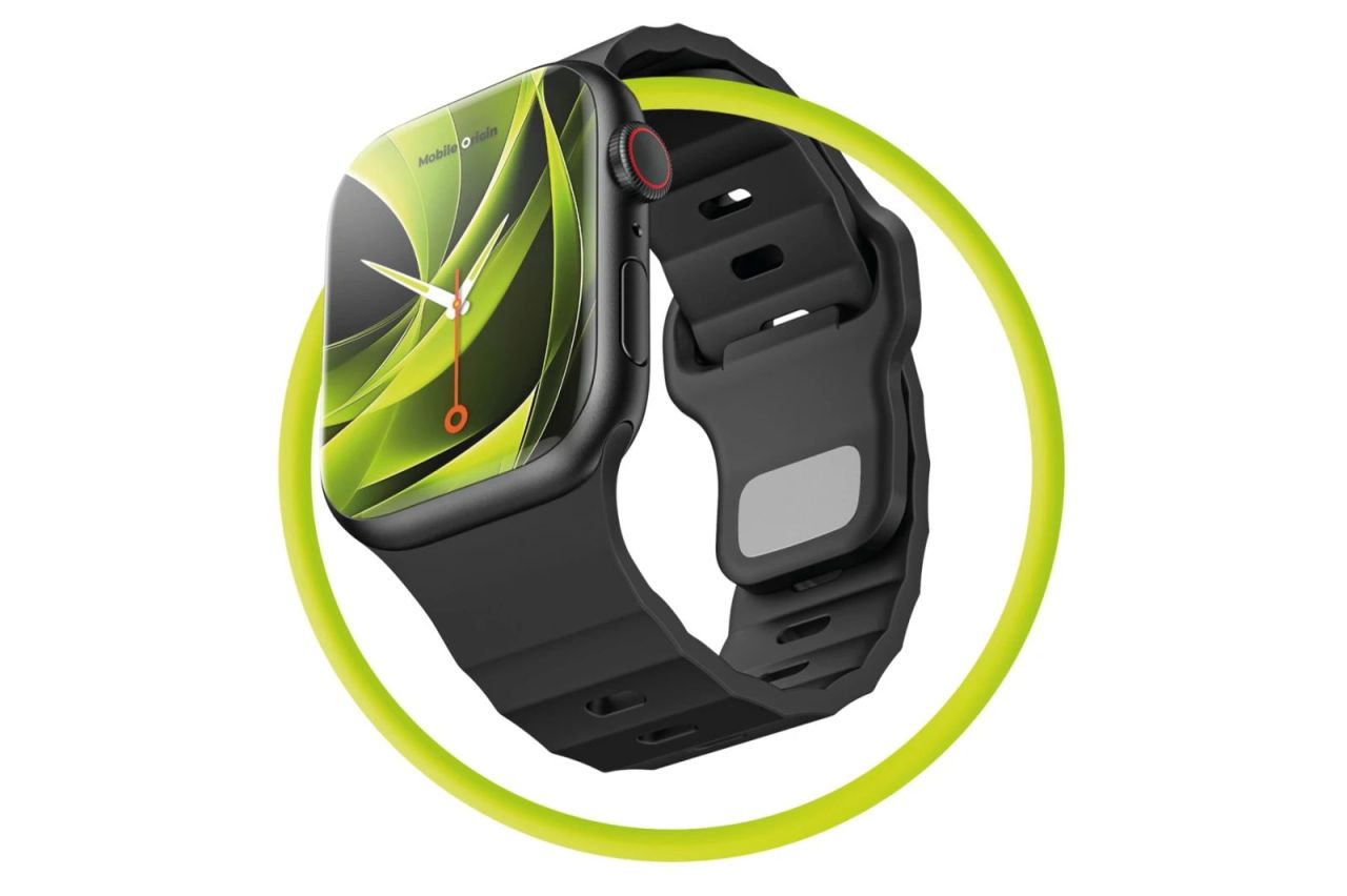 Mobile Origin Strap III for Apple Watch 49mm/46mm/45mm/44mm Black