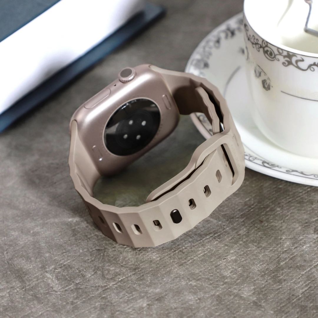 Mobile Origin Strap III for Apple Watch 49mm/46mm/45mm/44mm Light Beige