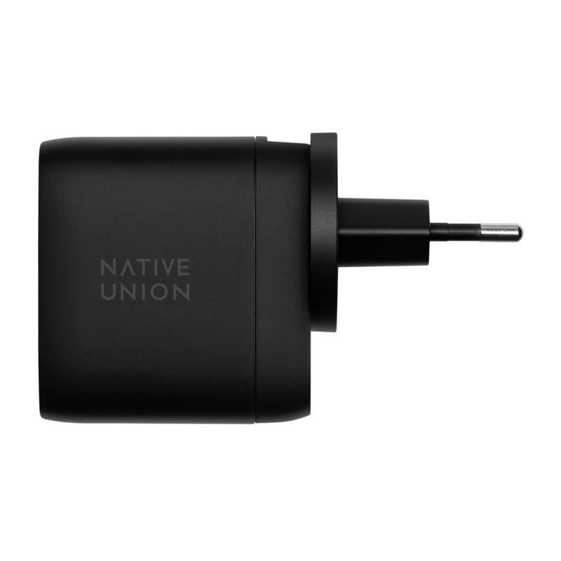 Native Union Fast GaN Charger PD 67W, black Native Union Fast GaN Charger PD 67W, black