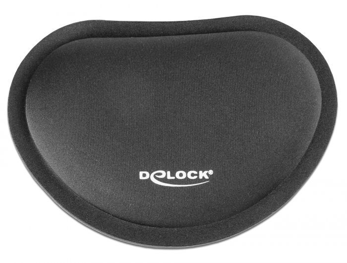DeLock Wrist Rest for Mouse Black DeLock Wrist Rest for Mouse Black