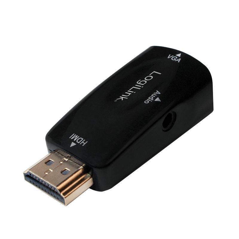 Logilink HDMI to VGA Converter Black Logilink HDMI to VGA Converter Black