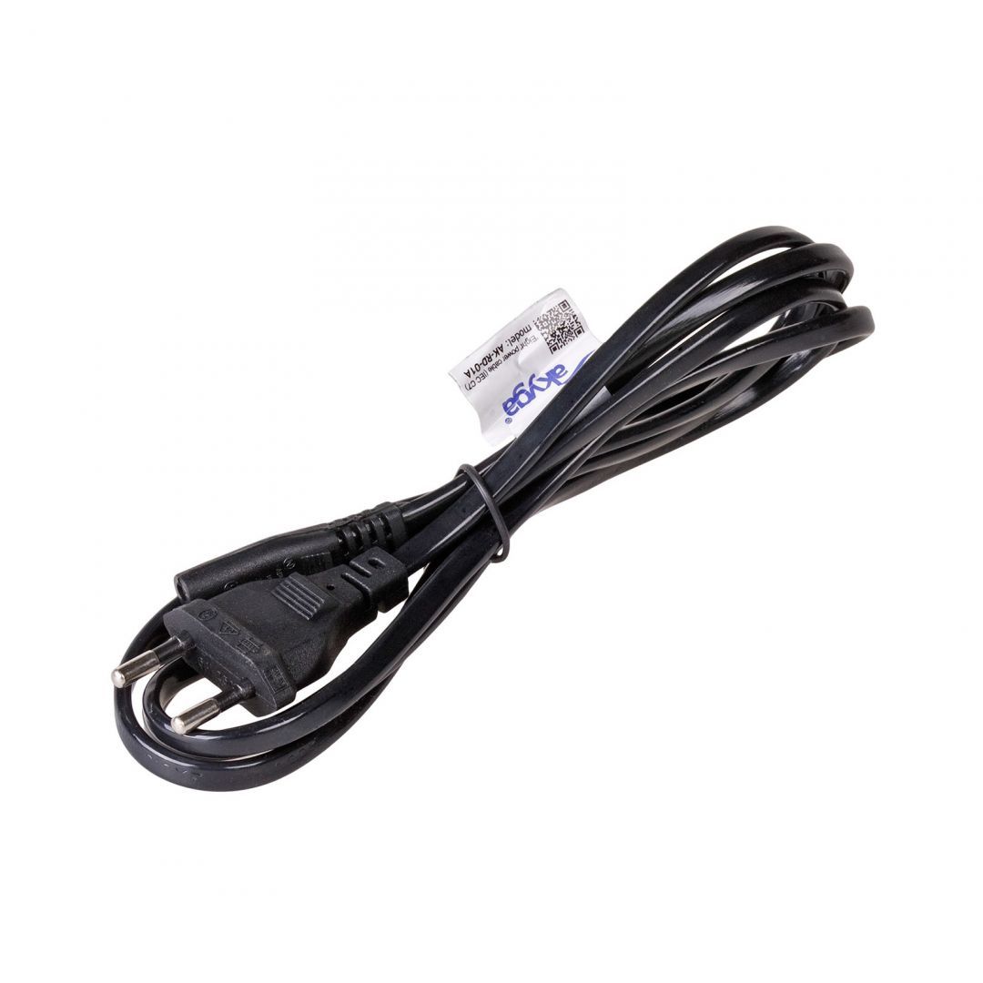 Akyga AK-RD-01A Eight power cord (VDE) cable 1,5m Black Akyga AK-RD-01A Eight power cord (VDE) cable 1,5m Black
