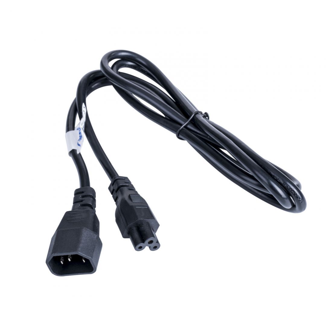 Akyga AK-NB-09A Clover Leaf cable 1,5m Black Akyga AK-NB-09A Clover Leaf cable 1,5m Black