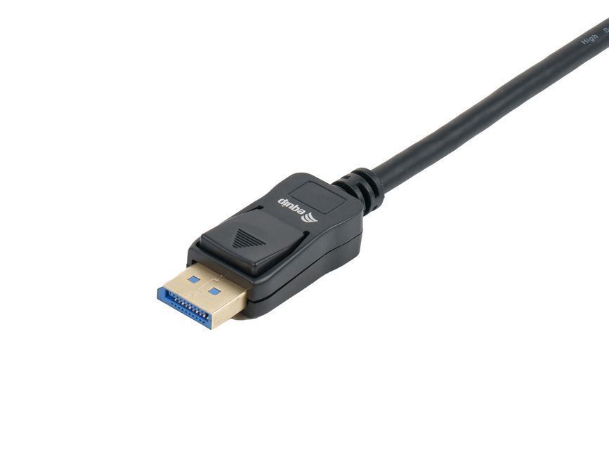 EQuip DisplayPort to DisplayPort 2.1 16K/60Hz cable 2m Black EQuip DisplayPort to DisplayPort 2.1 16K/60Hz cable 2m Black