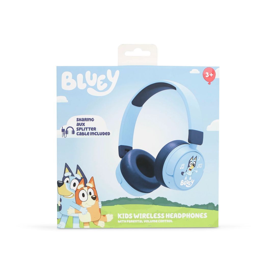 OTL Technologies Bluey Kids Wireless Headphones Blue OTL Technologies Bluey Kids Wireless Headphones Blue