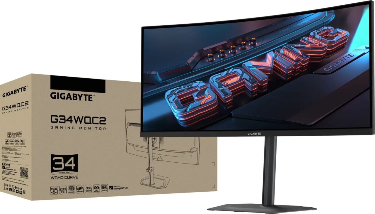 Gigabyte 34" G34WQC2 LED Curved Gigabyte 34" G34WQC2 LED Curved
