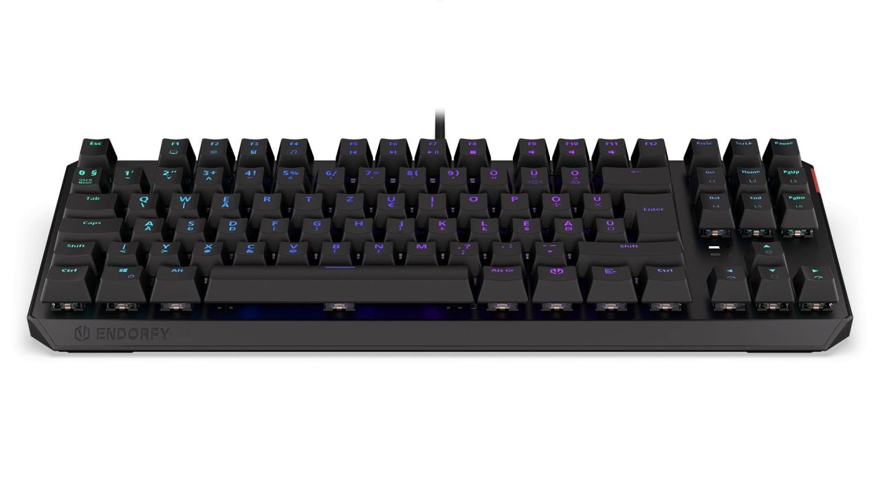 Endorfy Thock Kailh Red Switch RGB Gaming Mechanical Keyboard Black HU Endorfy Thock Kailh Red Switch RGB Gaming Mechanical Keyboard Black HU