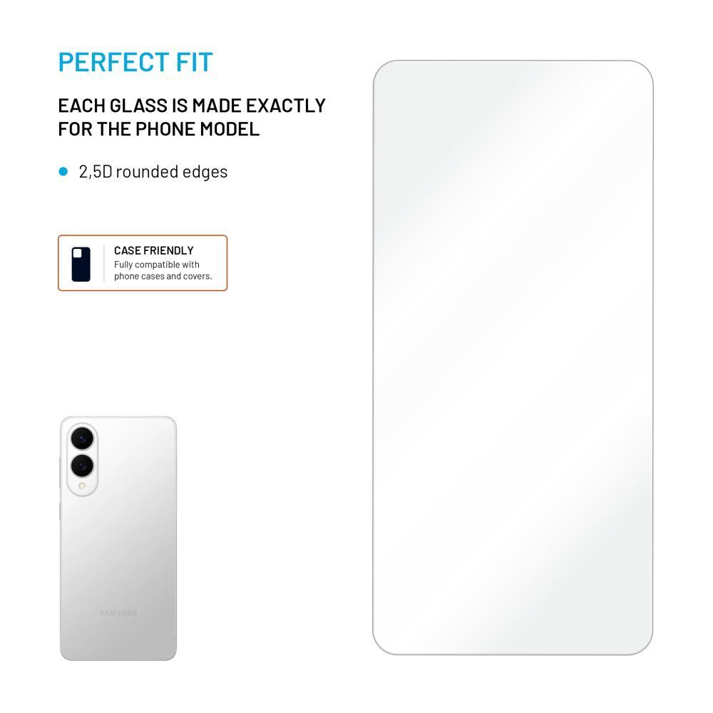 FIXED 2,5D edzett üveg Samsung Galaxy S25 Edge 5G készülékhez FIXED 2,5D edzett üveg Samsung Galaxy S25 Edge 5G készülékhez
