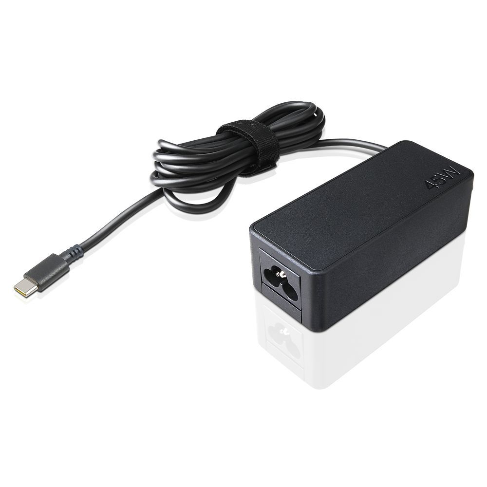 Lenovo 45W Standard AC Adapter USB-C Black Lenovo 45W Standard AC Adapter USB-C Black