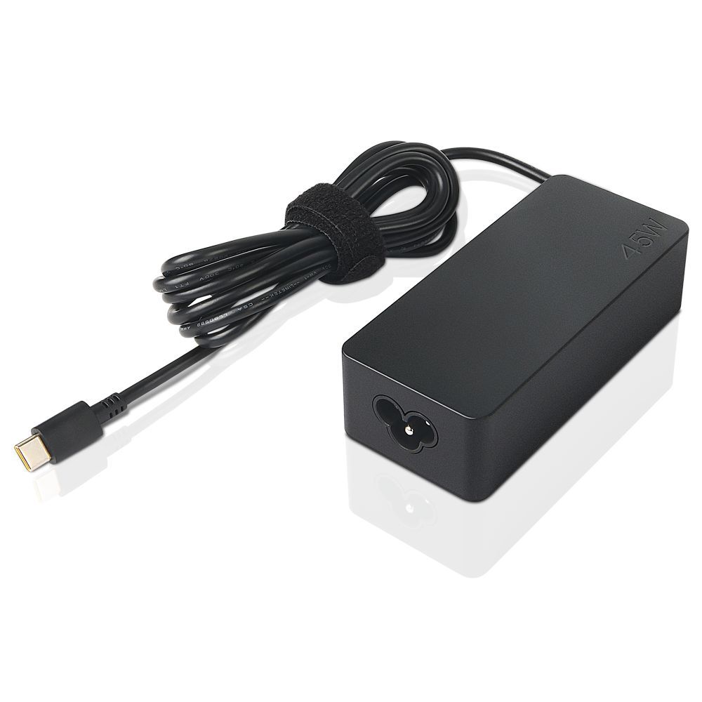 Lenovo 45W Standard AC Adapter USB-C Black Lenovo 45W Standard AC Adapter USB-C Black