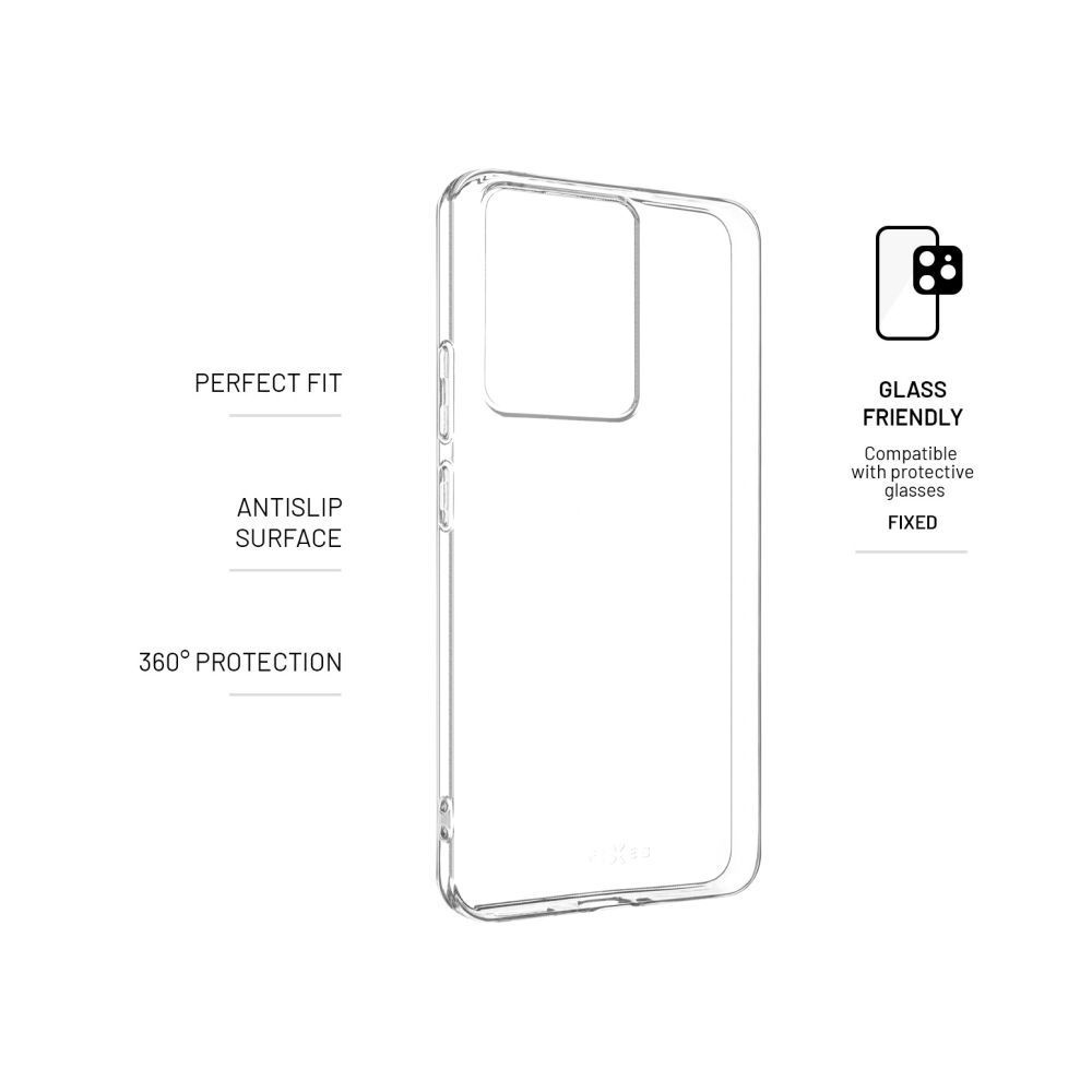 FIXED Story TPU tok Realme 14 5G/14T 5G készülékhez, átlátszó FIXED Story TPU tok Realme 14 5G/14T 5G készülékhez, átlátszó