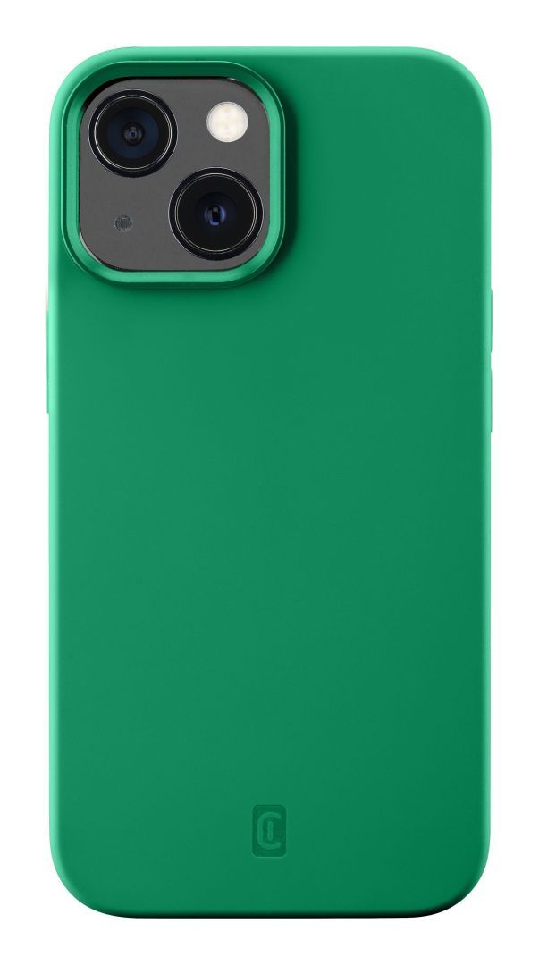 Cellularline Protective silicone cover Sensation for Apple iPhone 13, green Cellularline Protective silicone cover Sensation for Apple iPhone 13, green