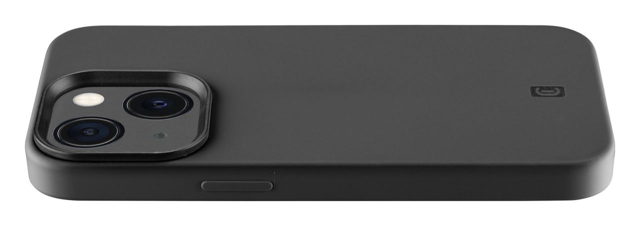Cellularline Protective silicone cover Sensation for Apple iPhone 13 Mini, black Cellularline Protective silicone cover Sensation for Apple iPhone 13 Mini, black