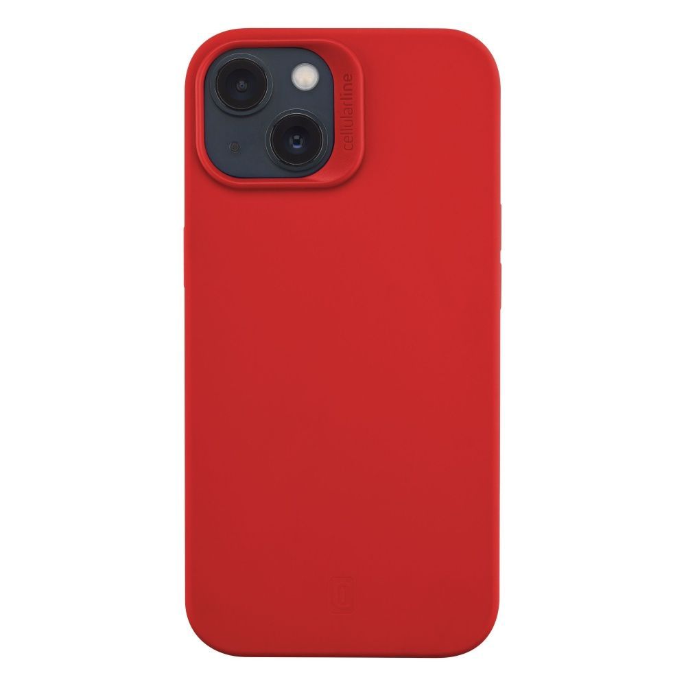 Cellularline Sensation protective silicone cover for Apple iPhone 14 MAX, red Cellularline Sensation protective silicone cover for Apple iPhone 14 MAX, red