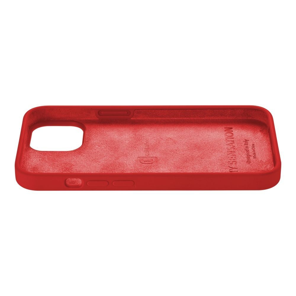 Cellularline Sensation protective silicone cover for Apple iPhone 14, red Cellularline Sensation protective silicone cover for Apple iPhone 14, red