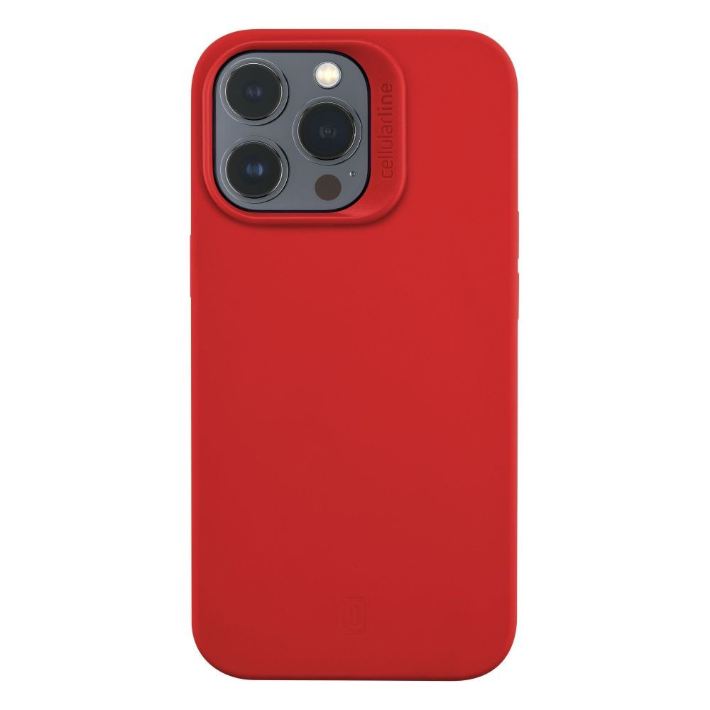 Cellularline Sensation protective silicone cover for Apple iPhone 14 PRO, red Cellularline Sensation protective silicone cover for Apple iPhone 14 PRO, red