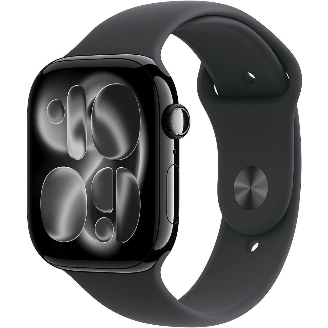 Apple Watch S11 GPS 42mm Jet Black Aluminium Case with Black Sport Band S/M Apple Watch S11 GPS 42mm Jet Black Aluminium Case with Black Sport Band S/M