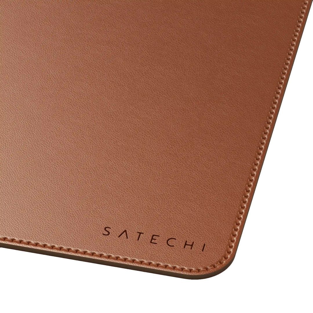 Satechi Vegan-Leather Premium Desk Mat Brown Satechi Vegan-Leather Premium Desk Mat Brown