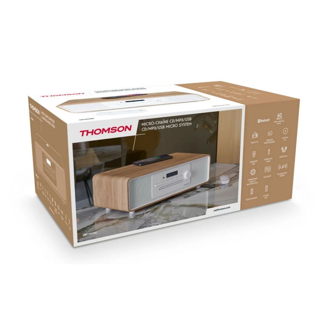 Thomson MIC301IBT Micro HiFi System Wood Thomson MIC301IBT Micro HiFi System Wood
