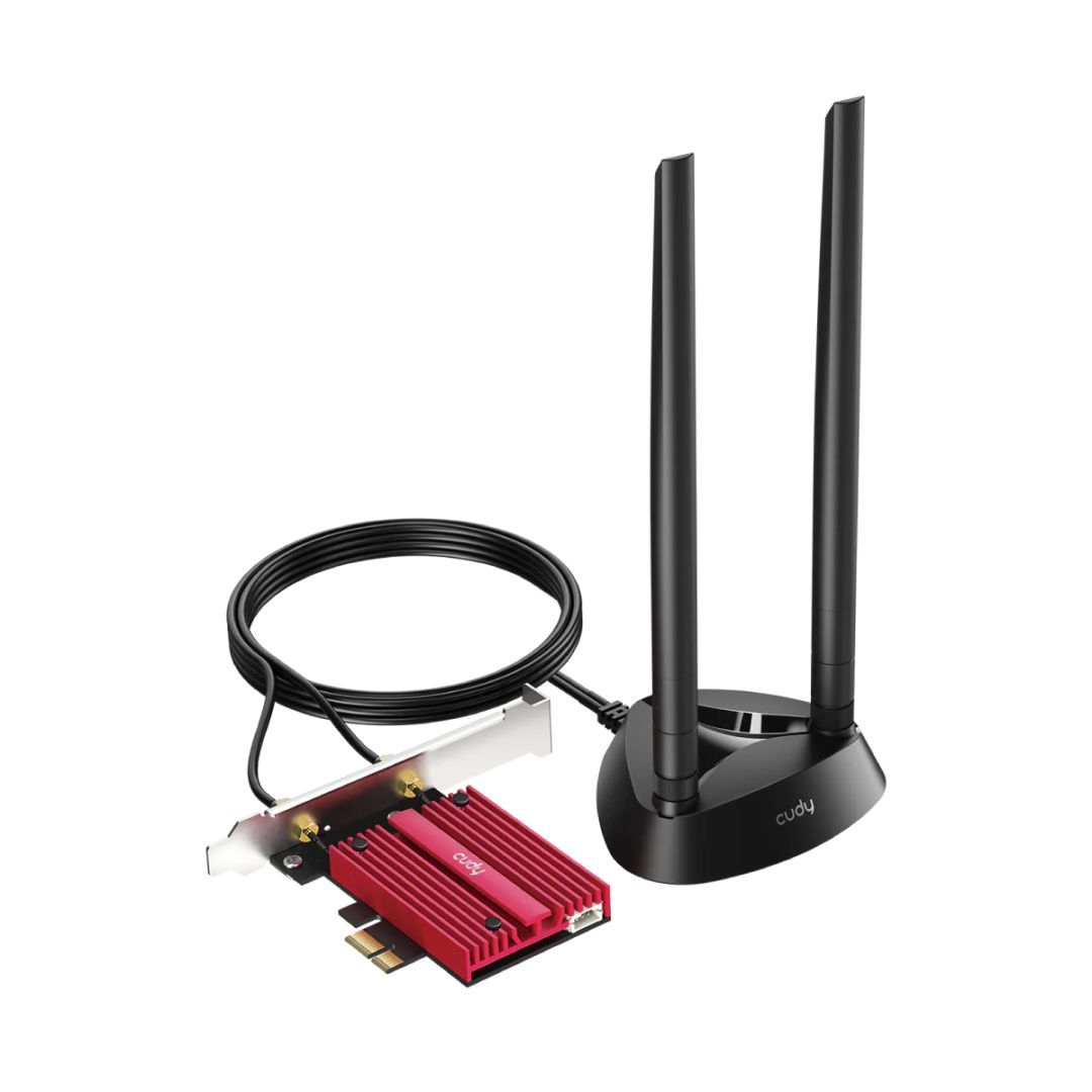 Cudy WE9300S BE9300 Wi-Fi 7 Bluetooth 5.4 PCI-E Adapter Cudy WE9300S BE9300 Wi-Fi 7 Bluetooth 5.4 PCI-E Adapter