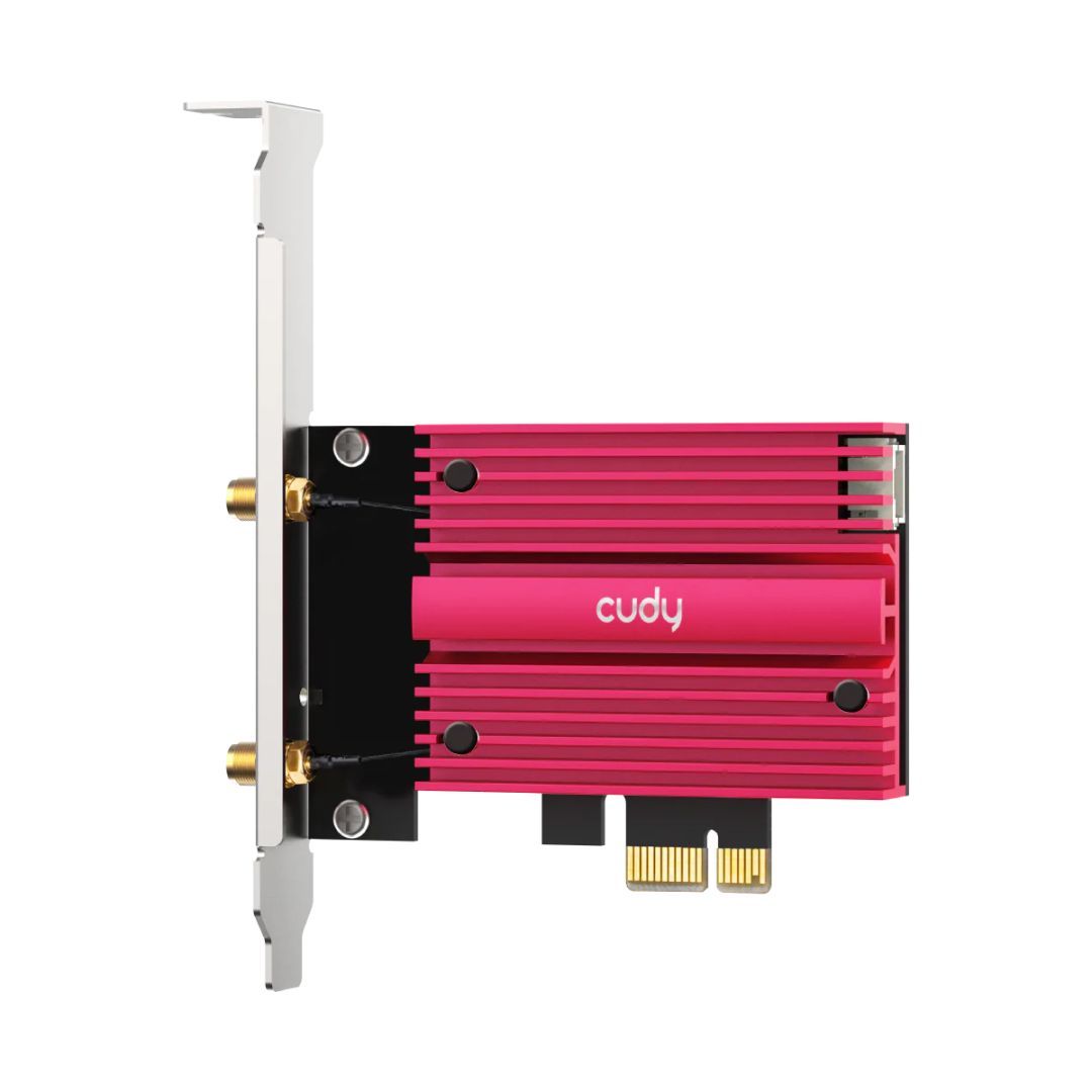Cudy WE9300S BE9300 Wi-Fi 7 Bluetooth 5.4 PCI-E Adapter Cudy WE9300S BE9300 Wi-Fi 7 Bluetooth 5.4 PCI-E Adapter