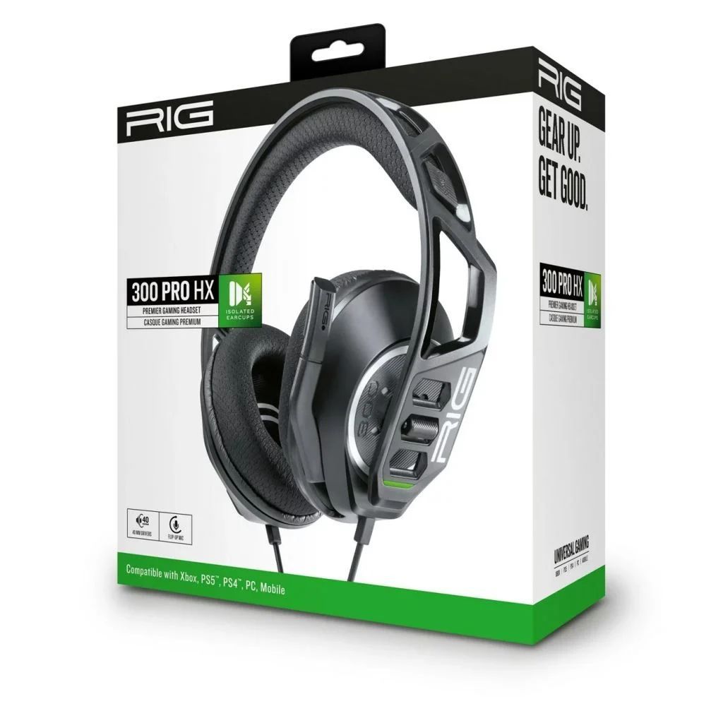 Nacon RIG 300 PRO HX Gaming Headset Black Nacon RIG 300 PRO HX Gaming Headset Black