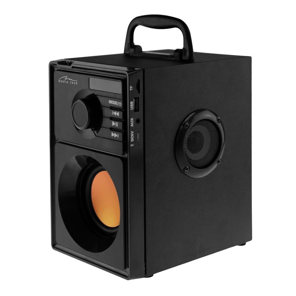 Media-Tech MT3145 V2 BoomBox Bluetooth Speaker Black Media-Tech MT3145 V2 BoomBox Bluetooth Speaker Black