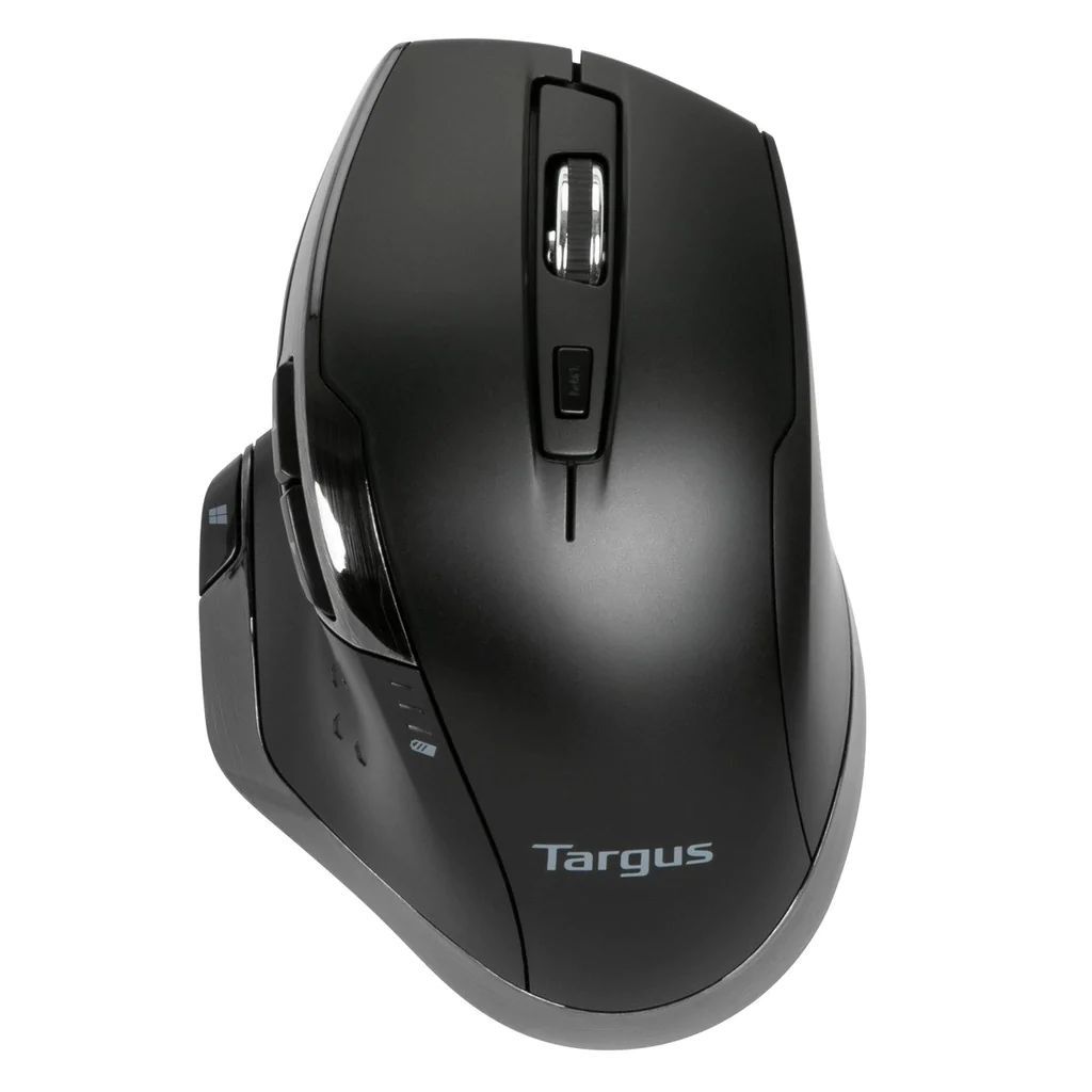 Targus Antimicrobial Ergo Wireless Mouse Black Targus Antimicrobial Ergo Wireless Mouse Black