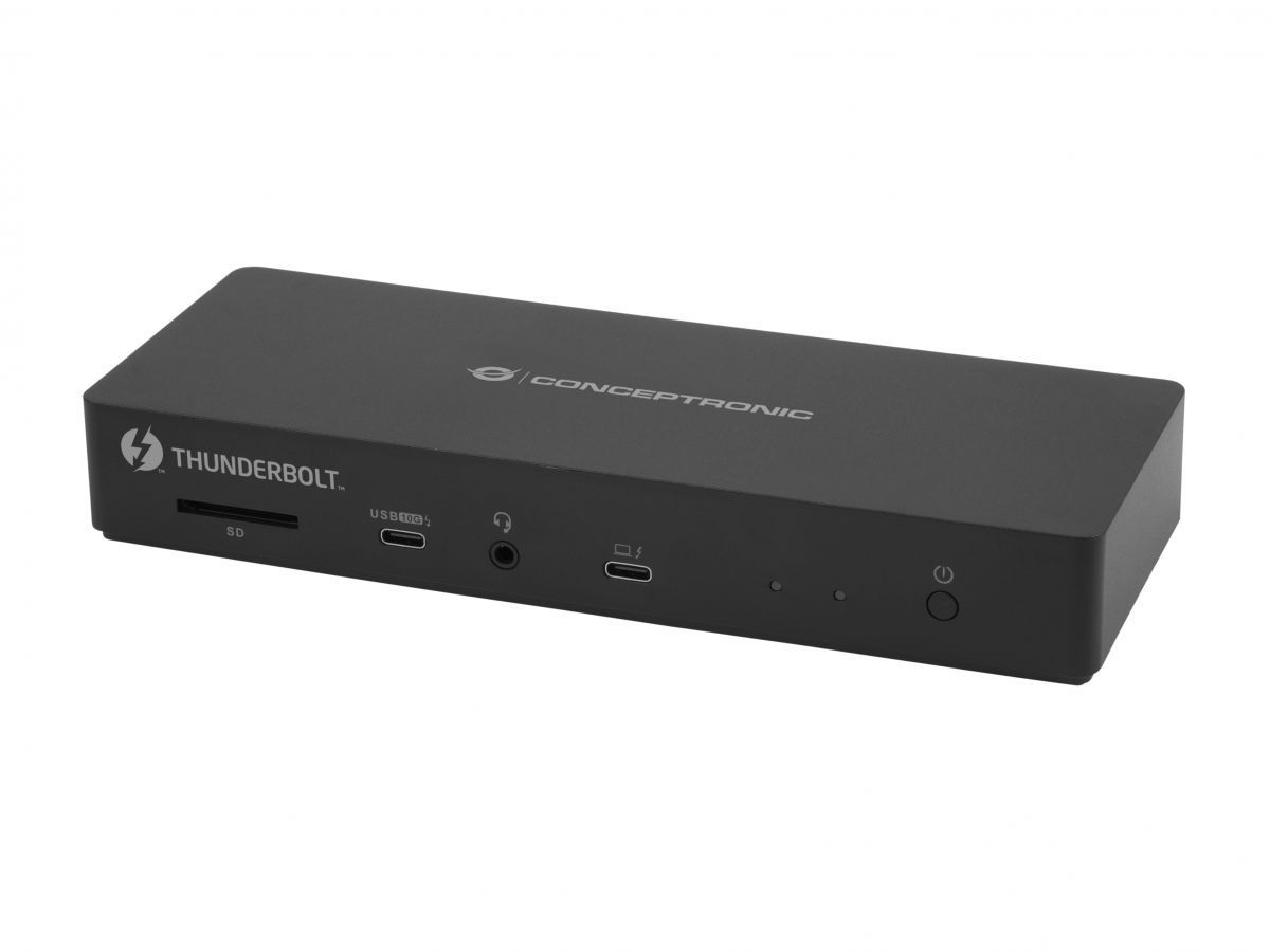 Conceptronic DONN30B 13-in-1 Thunderbolt 4 Docking Station Conceptronic DONN30B 13-in-1 Thunderbolt 4 Docking Station