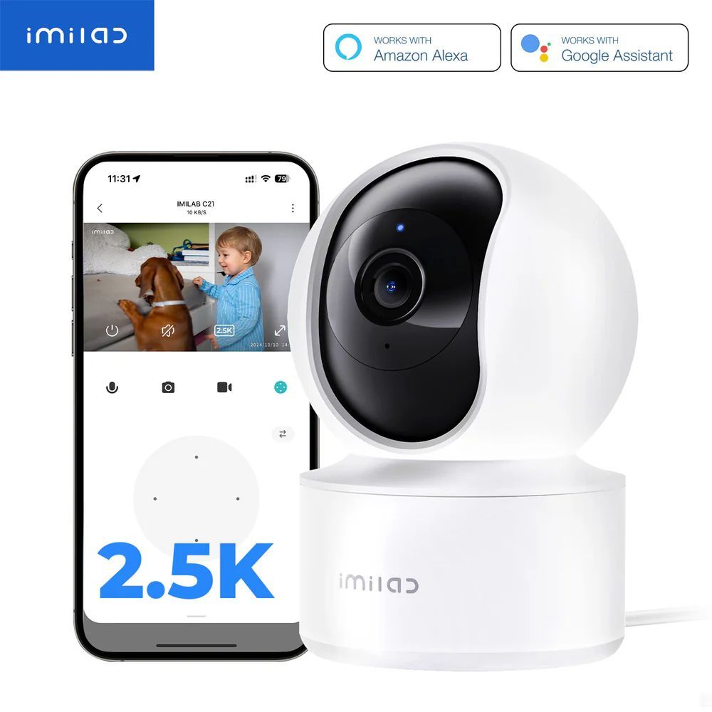 Xiaomi Imilab C21 2,5K WiFi Plug-in Indoor Camera Xiaomi Imilab C21 2,5K WiFi Plug-in Indoor Camera