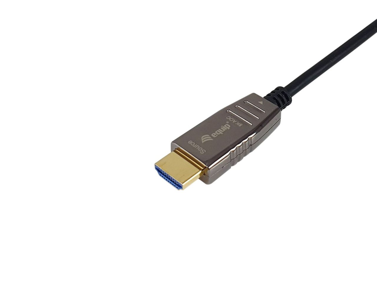 EQuip HDMI 2.1 8K/60Hz Active Optical Cable 15m Black EQuip HDMI 2.1 8K/60Hz Active Optical Cable 15m Black