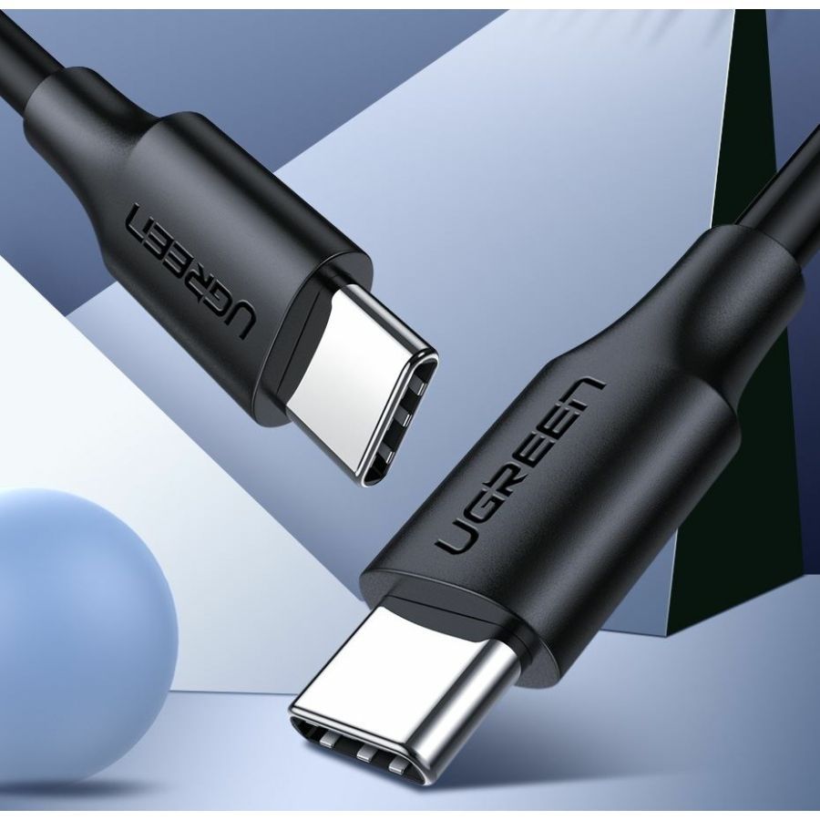 UGREEN USB-C to USB-C male/male cable 2m Black UGREEN USB-C to USB-C male/male cable 2m Black