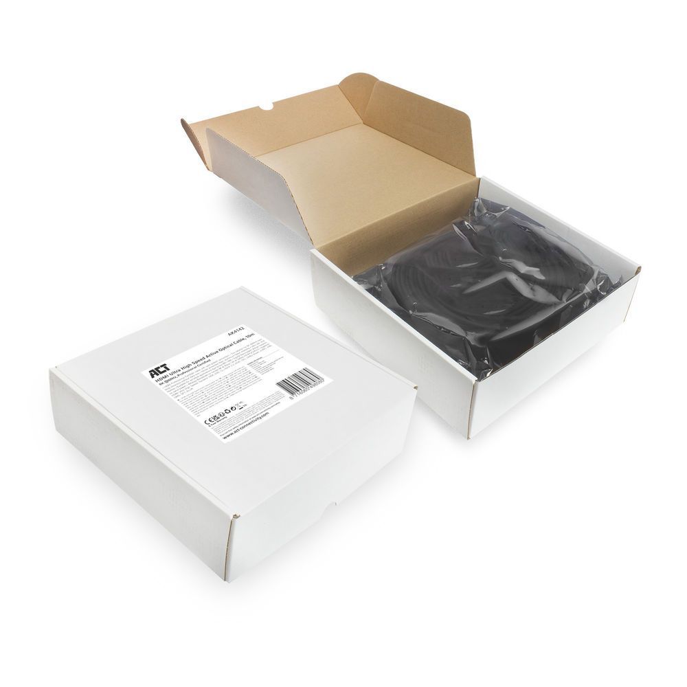 ACT HDMI active optical v2.1 HDMI-A male - HDMI-A male cable 10m Black ACT HDMI active optical v2.1 HDMI-A male - HDMI-A male cable 10m Black